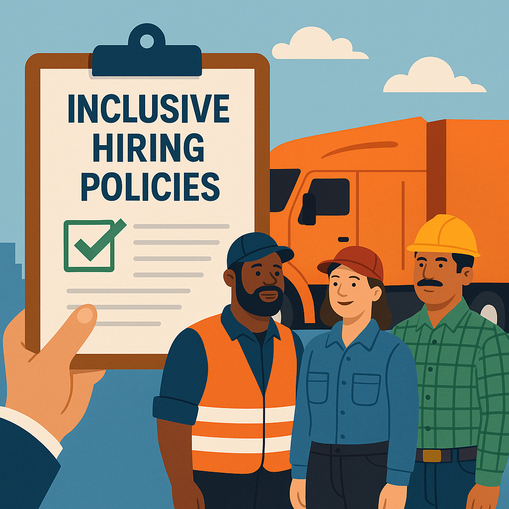 Creating Inclusive Hiring Policies to Attract Diverse Truck Drivers